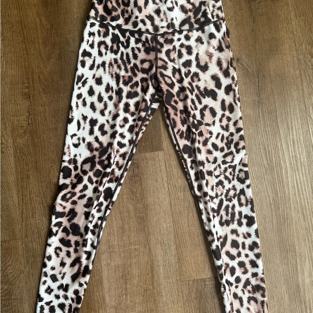 Leopard high waist print legging XS
